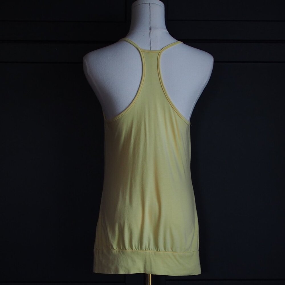 Garage | Yellow Racerback Tank Top - Picture 4 of 5